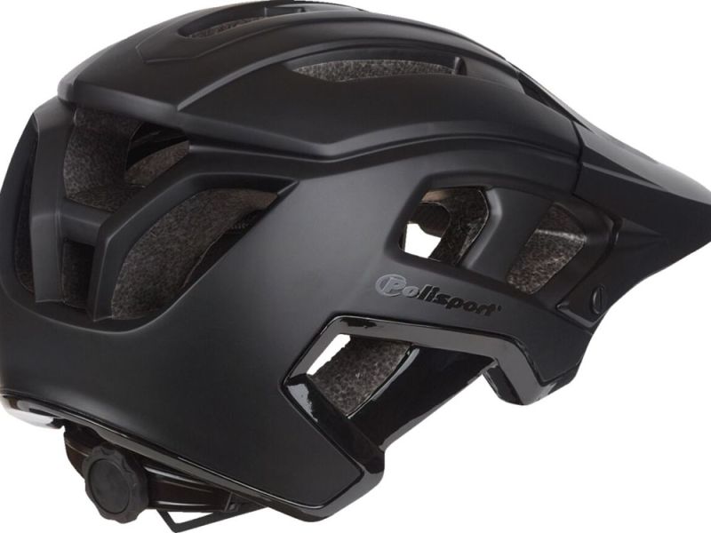 Polisport Mountain Pro Fahrradhelm (schwarz)-L