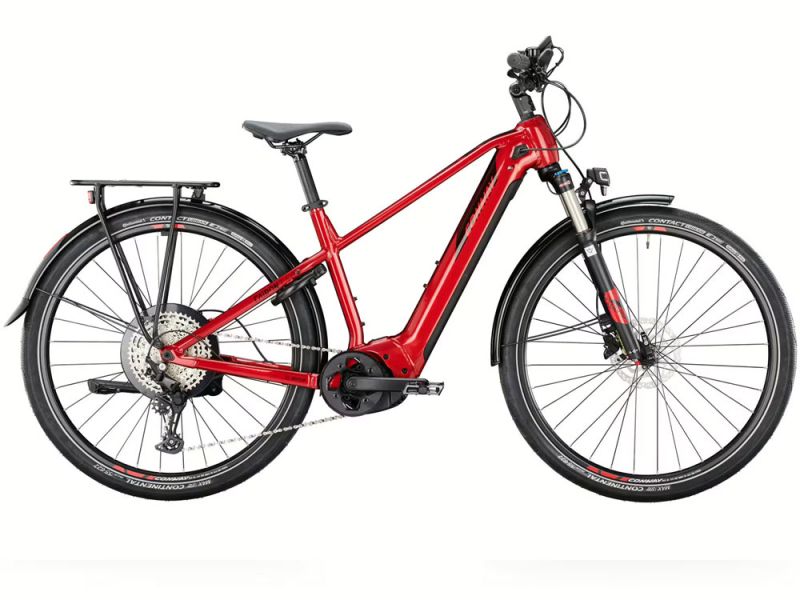Conway Cairon T 5.0 High | Trekking E-Bike | 28" | 750Wh | Bosch CX | red metallic / black metallic