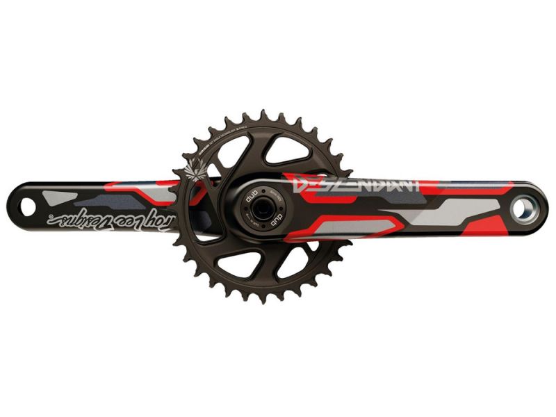 Truvativ Descendant Troy Lee Design Eagle Crankset (red | Boost 32/175)