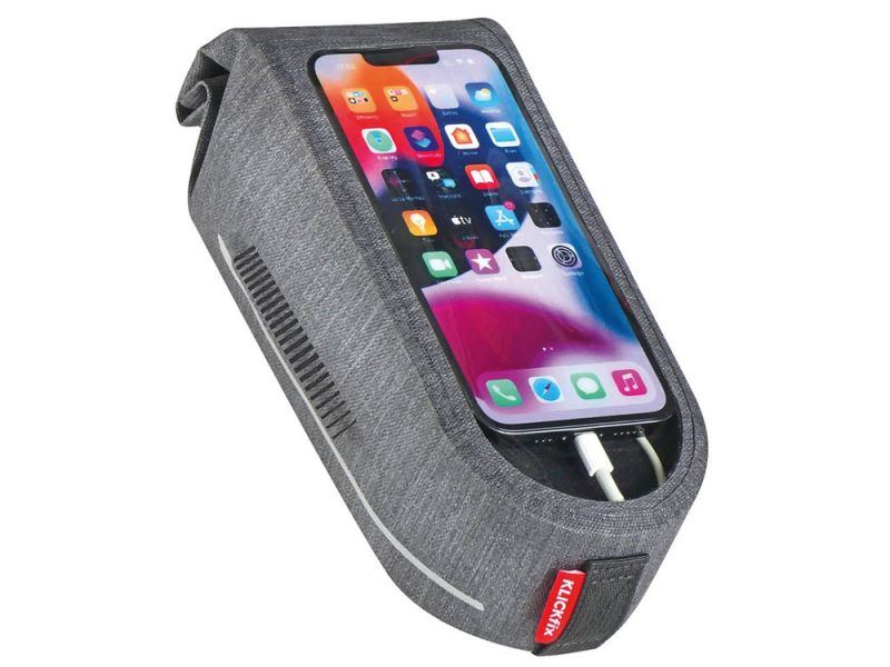 Klick Fix Phone Waterproof Rahmentasche (1 Liter | grau)
