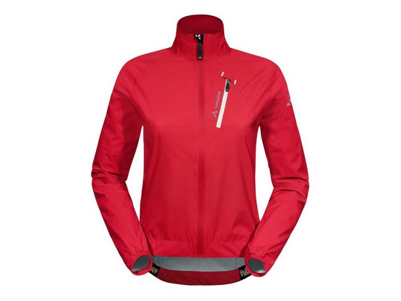 Vaude Sky Fly II rain jacket women (red)