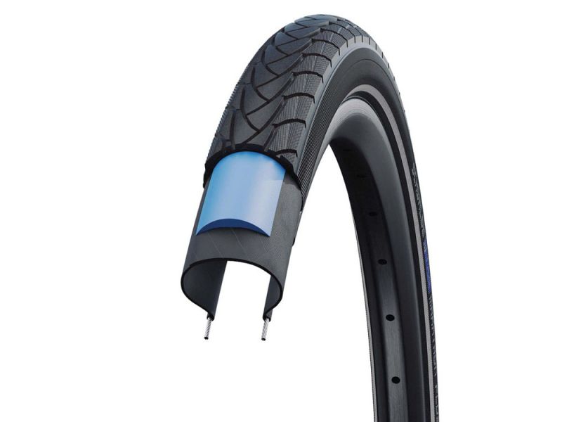 Schwalbe Marathon Plus HS440 Fahrradreifen (28" | 2,00" | 50-622 | PL | SG | AdxE25 | schwarz)