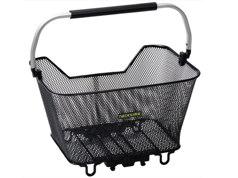 racktime Bask-it Deluxe rear bike basket (black)