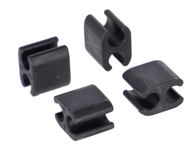 XLC BR-X120 Kabelclip (Ø4mm Schalt-/E-Kabel Außenhülle | 30 Stück)