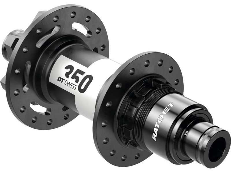 DT Swiss 350 MTB DB Hinterradnabe (148/12mm TA Boost | IS 6-Bolt | 32 Loch | Sram XD)