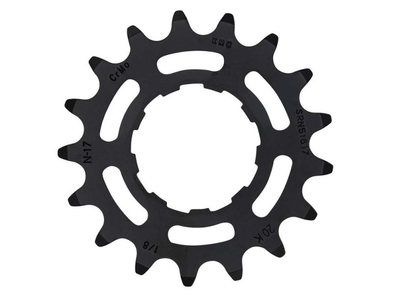 KMC Antriebsritzel E-Bike für Enviolo (1/2" x 1/8" | 17 Zähne | schwarz)