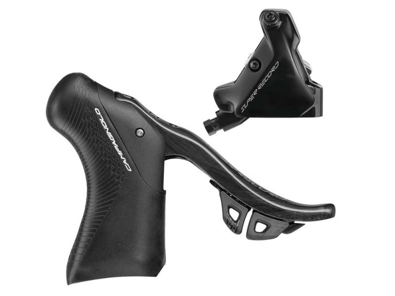 Campagnolo Super Record 12s WRL Schalt-Bremshebel (rechts | 12-fach | inkl. 140 Hinterradzange)