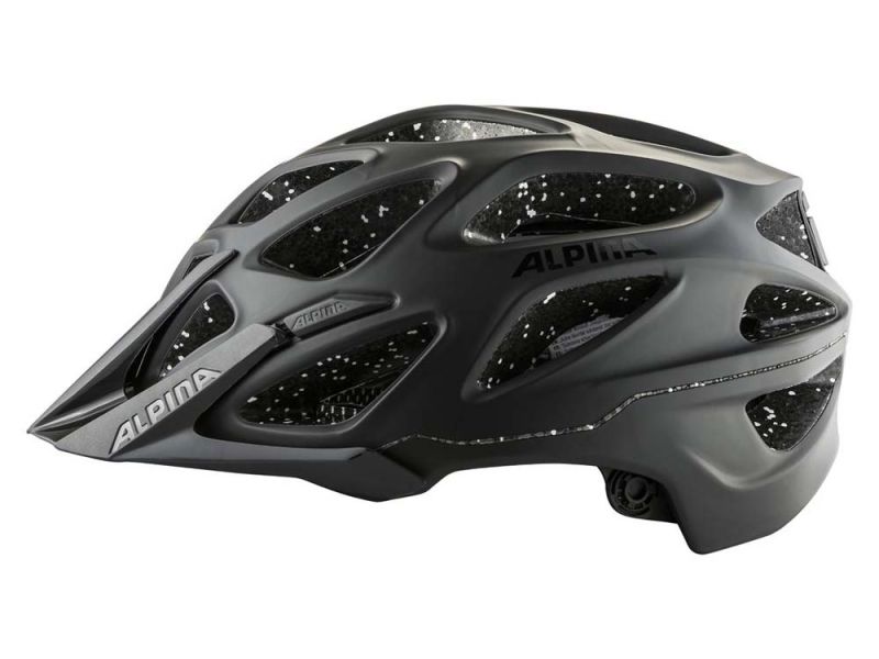 Alpina Mythos Tocsen Fahrradhelm (mattschwarz)
