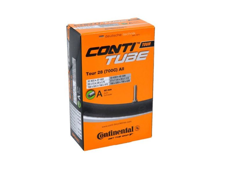 Continental Tour All 28" inner tube (1.25-1.75" | 32/47-622/635 | AV | 40mm)