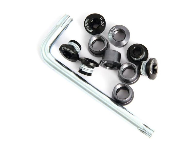 FSA Chainring Bolts for 5-Arm (10-piece | black)