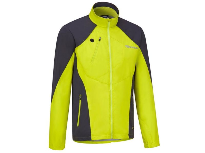 Gonso Gabbro cycling jacket men (yellow)