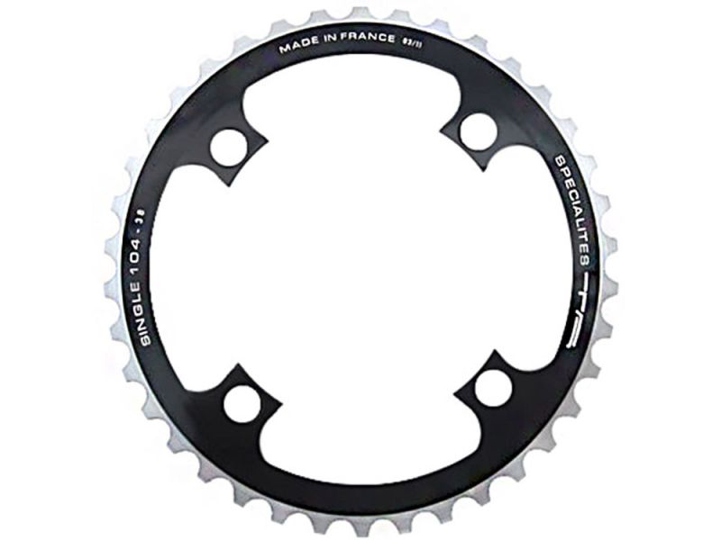 TA Single Kettenblatt (38 | ø104 | außen / innen | schwarz)