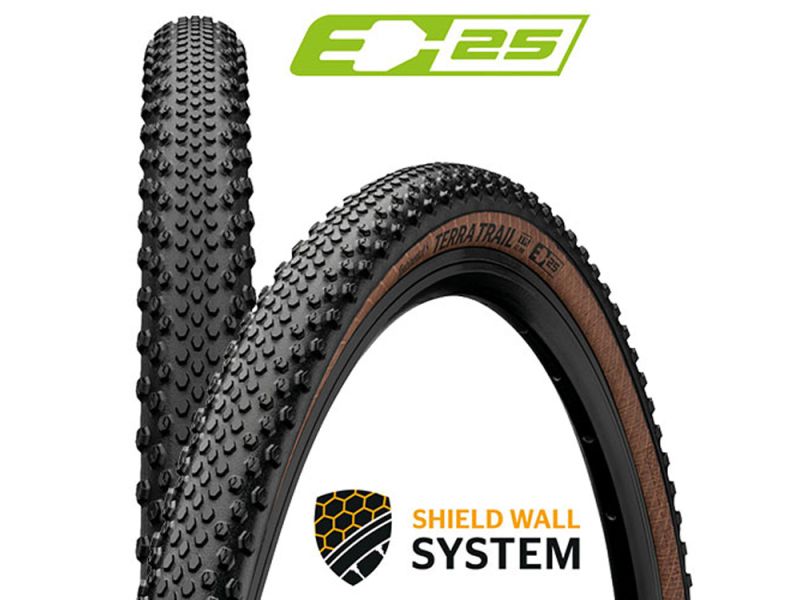 Continental Terra Trail ShieldWall 28" Faltreifen (40-622 | schwarz/braun-skin)