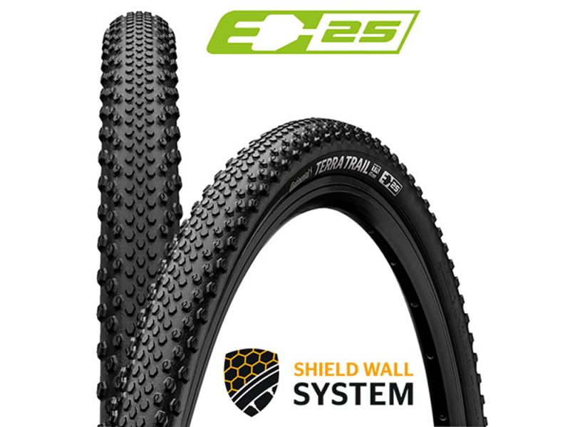 Continental Terra Trail ShieldWall 28" Faltreifen (45-622 | schwarz/schwarz skin)