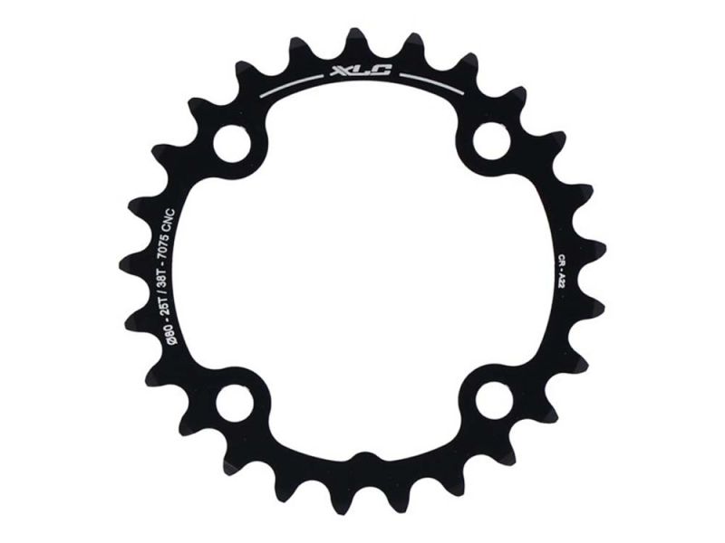 XLC CR-A22 Kettenblatt (Sram 2x10 | Ø80mm | 25 Zähne)