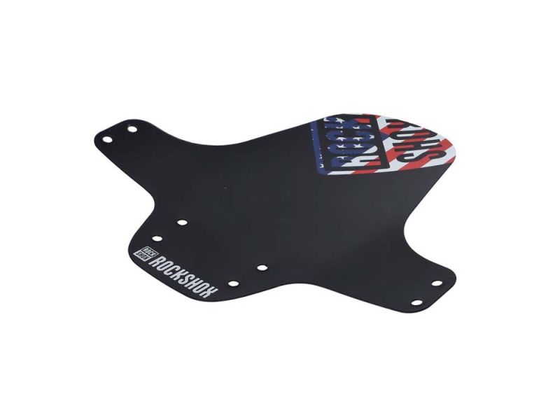 Rock Shox MTB Fender (schwarz / USA Flagge)