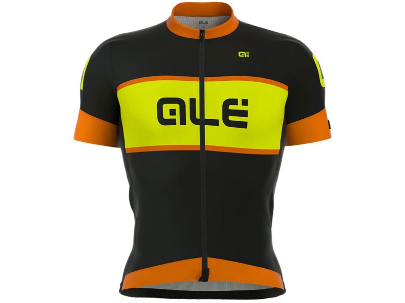 Alé R-EV1 Master cycling jersey men (orange)
