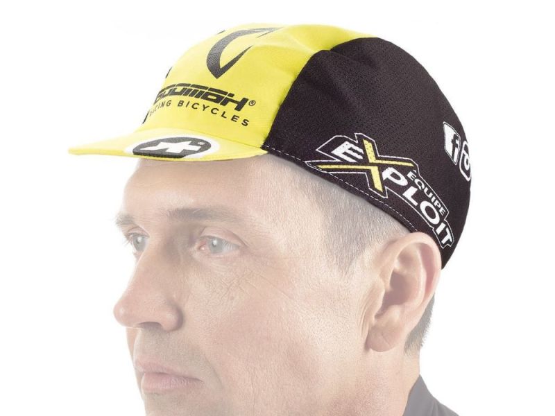 Assos ExploitsCap_evo7 cycling cap (yellow)