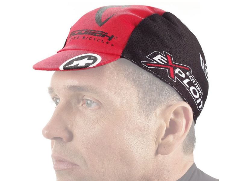 Assos ExploitsCap_evo7 cycling cap (red)