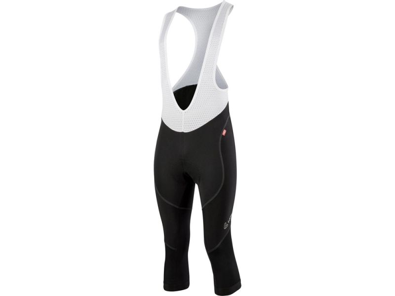 Löffler 3/4 WS Light Softshell bib shorts men (black)
