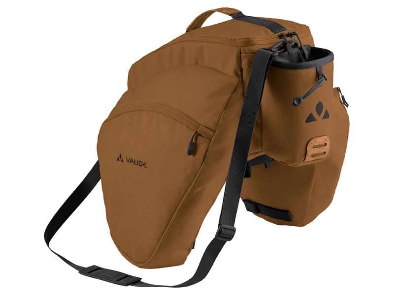 Vaude eSilkroad Plus pannier bag (umber brown)