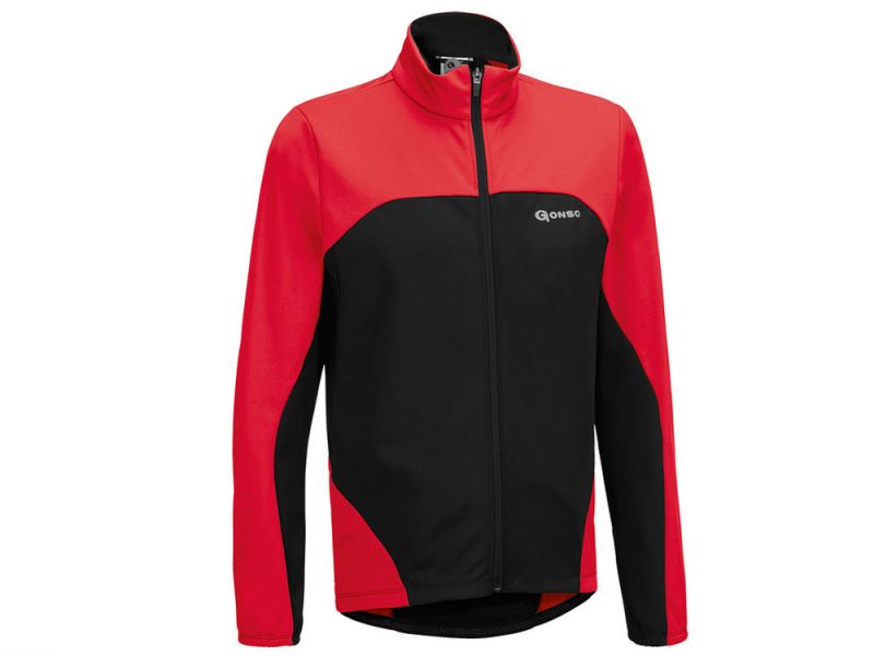 Gonso Bog thermal cycling jacket men (black / red)