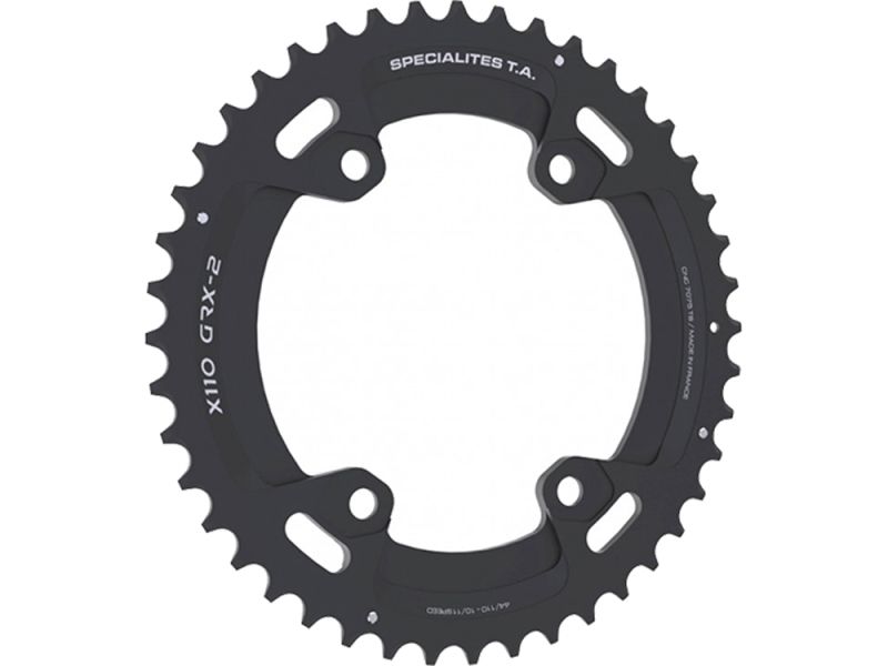 TA X110 GRX-2 Gravel Kettenblatt (48Z | 10/11-fach | schwarz)