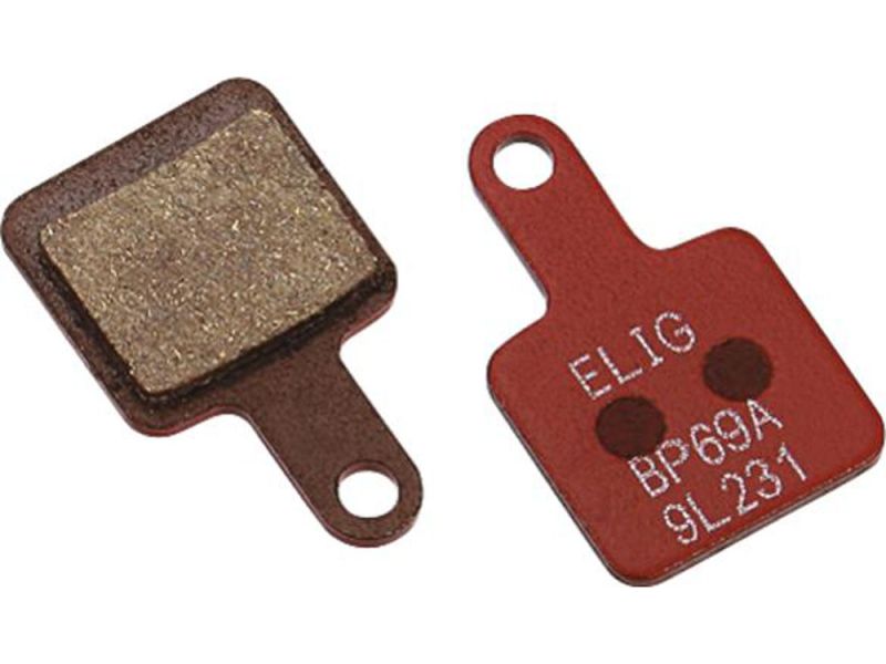 TRP Disc Brake Linings for Auriga SUB (red)