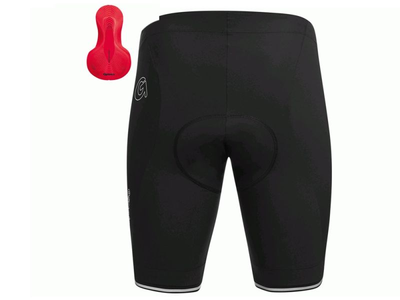 Gonso Sitivo Red cycling shorts men (black)