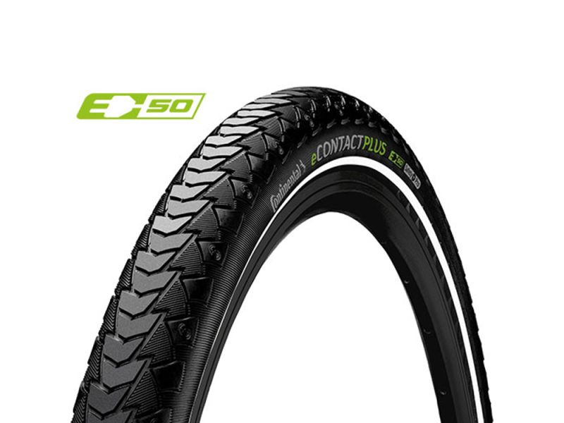 Continental eCONTACT Plus 27.5" Drahtreifen (62-584 | Schwarz-reflex)
