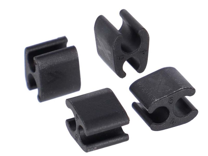 XLC BR-X119 Kabelclip (Ø4mm Kabel | Ø5mm Aussenhülle | 30 Stück)