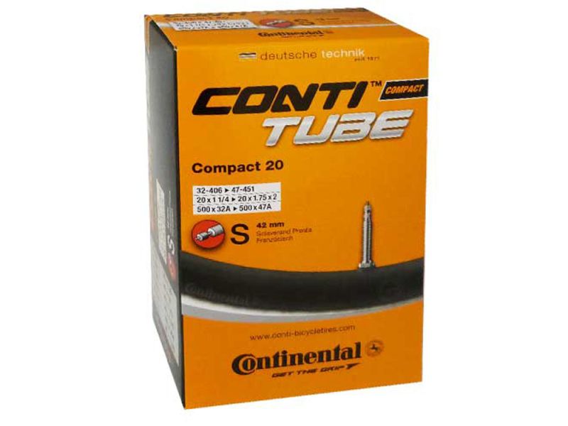 Continental Compact 20 Fahrradschlauch (32-47/406-451 S)