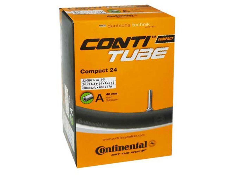 Continental Compact 24 Fahrradschlauch (32-47/507-544 A)