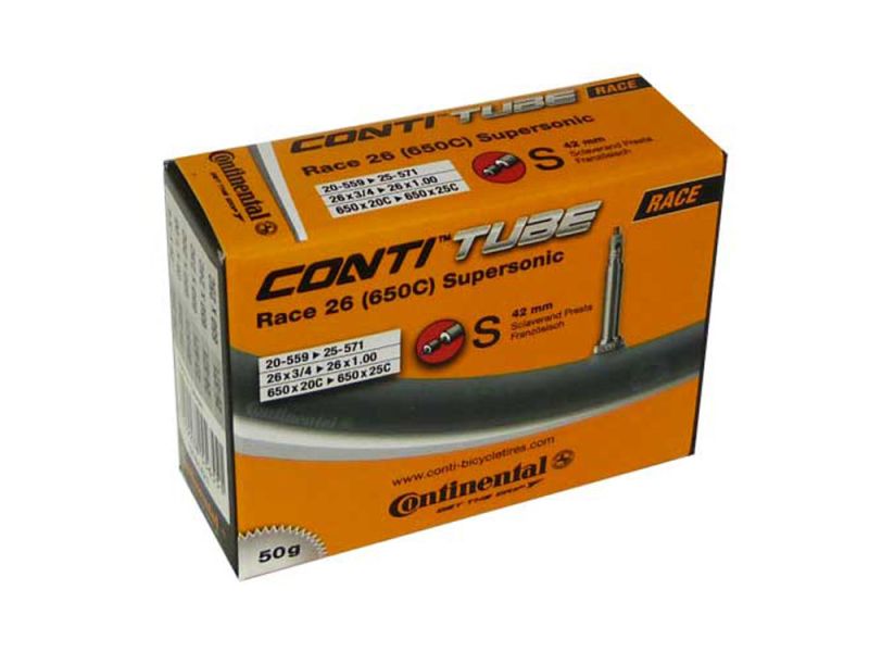 Continental Race 26 SuperSonic Fahrradschlauch (18-25/559-571 | 42mm S)