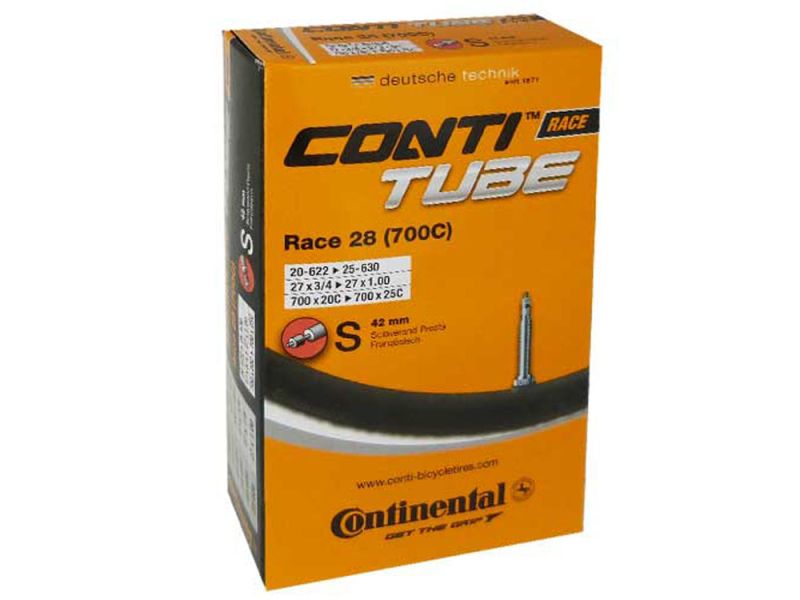 Continental Race 28 Fahrradschlauch (18-25/622-630 | 42mm S)