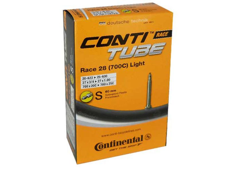 Continental Race 28 Light Fahrradschlauch (18-25/622-630 | 60mm S)