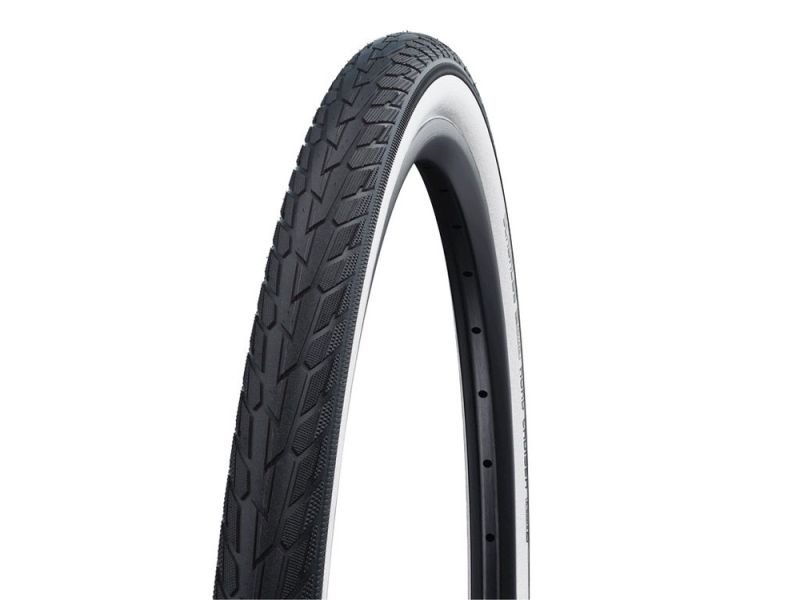 Schwalbe Road Cruiser HS484 Fahrradreifen (27" | 1 1/4" | 28/32-630 | KG | SBC | schwarz)
