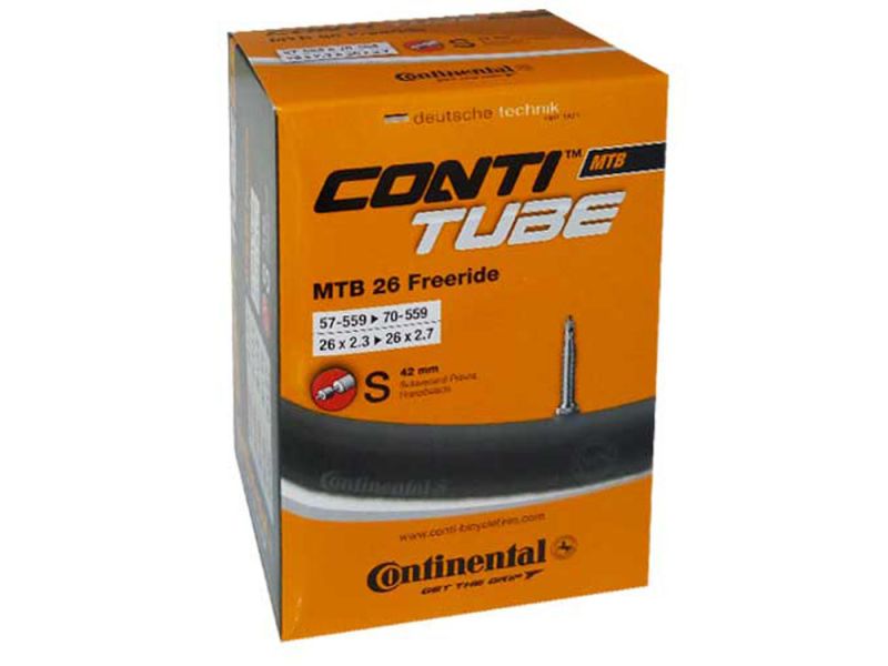 Continental MTB 26 Freeride Fahrradschlauch (62-70/559 S)