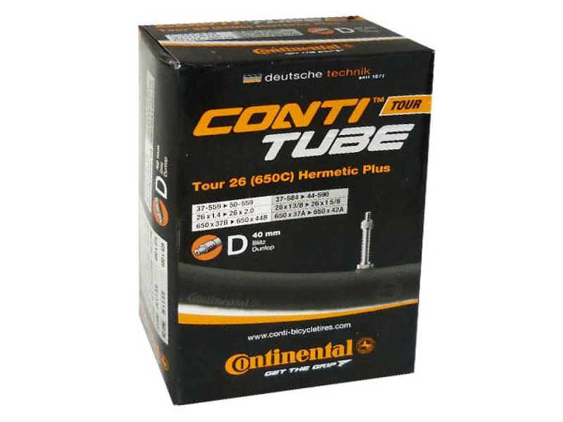 Continental Tour 26 Hermetic Plus Fahrradschlauch (37-47 / 559-597)