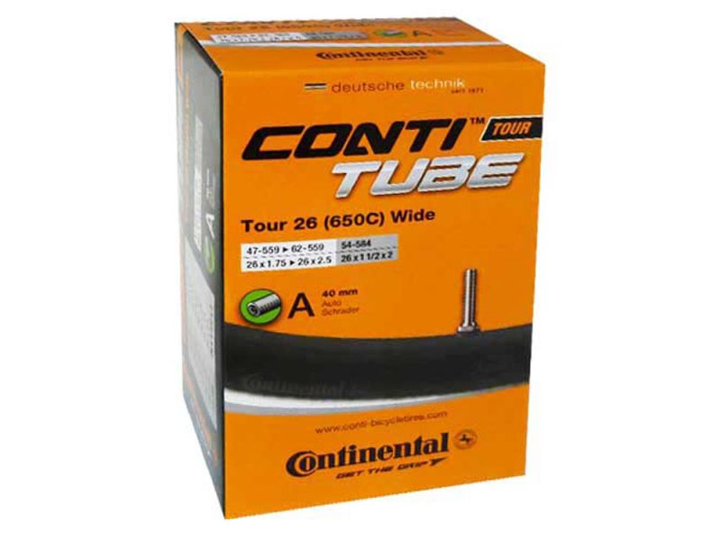 Continental Tour 26 wide Fahrradschlauch (47-62/ 559 A)