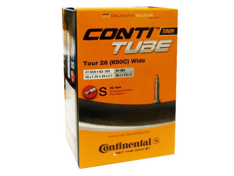 Continental Tour 26 wide Fahrradschlauch (47-62/ 559 S)