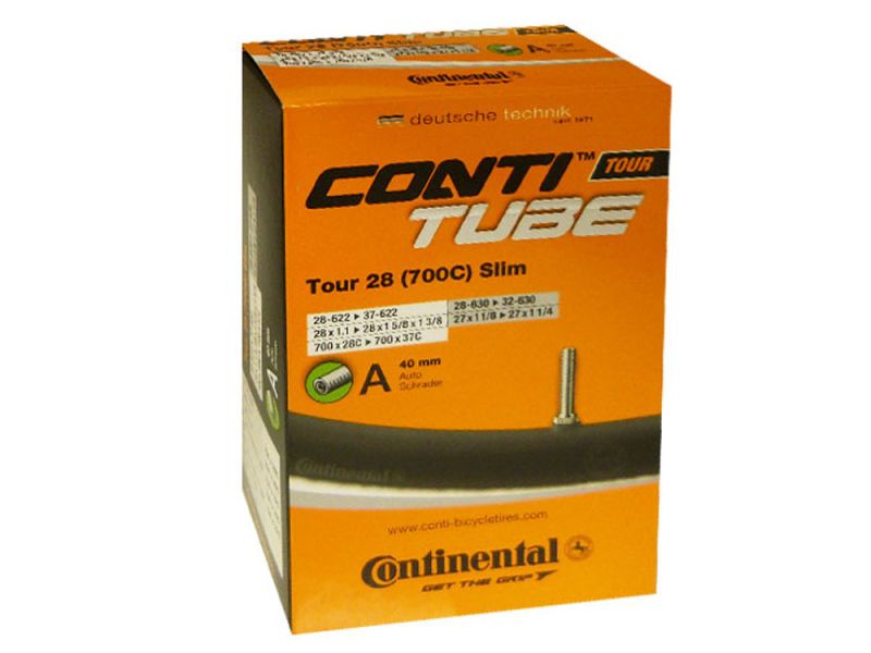 Continental Tour 28 slim Fahrradschlauch (28-37/622-642 A)