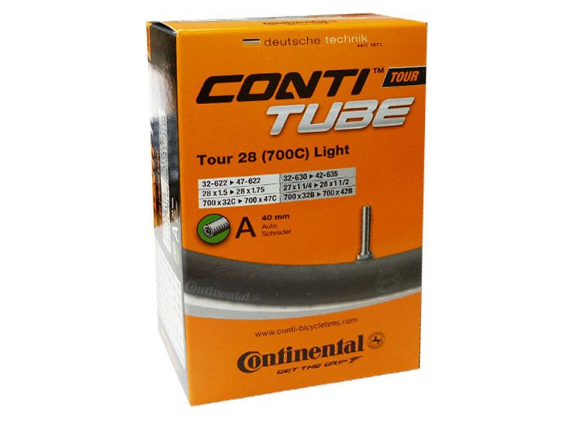 Continental Tour 28 Light Fahrradschlauch (32-47/622-642 A)