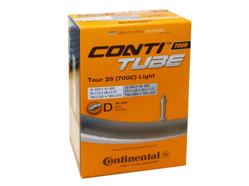 Continental Tour 28 Light Fahrradschlauch (32-47/622-642 D)