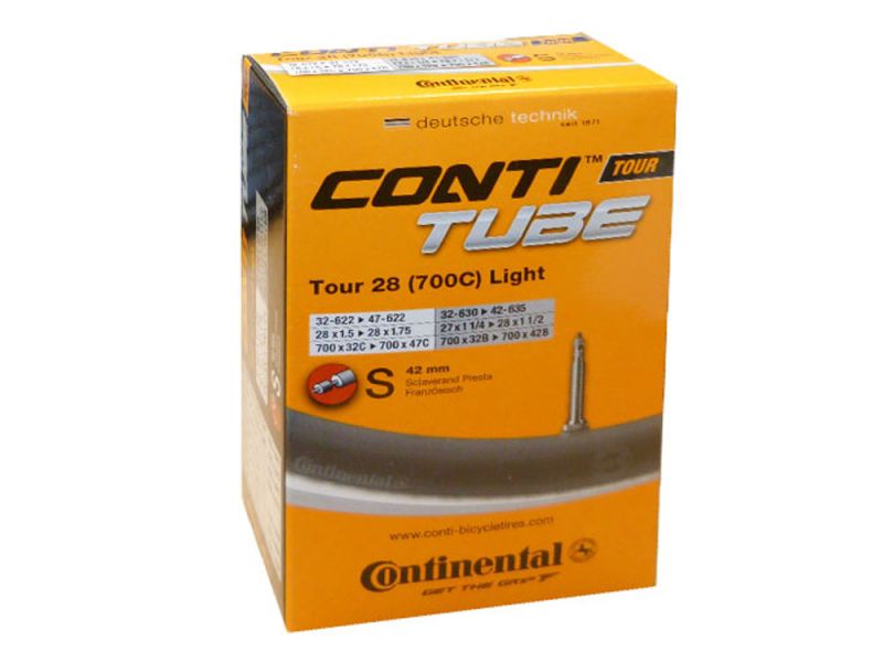 Continental Tour 28 Light Fahrradschlauch (32-47/622-642 S)