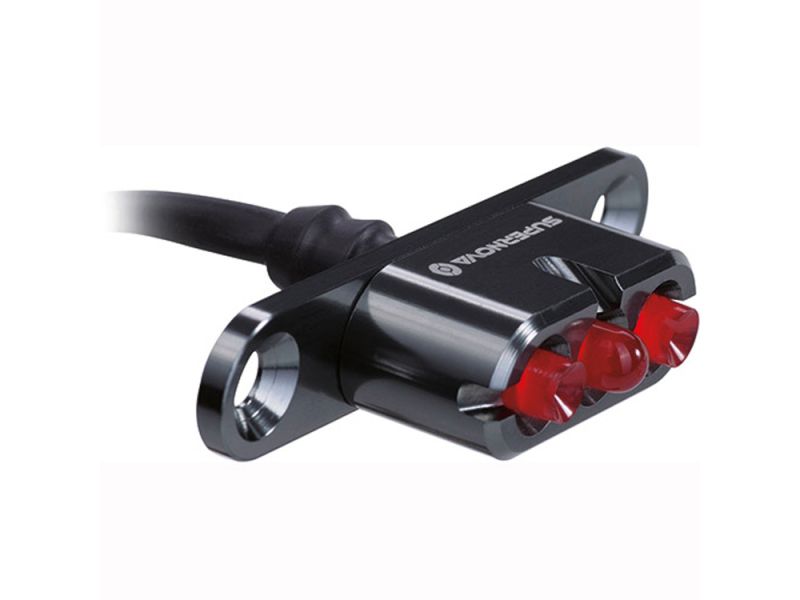 Supernova E3 TAIL LIGHT 2 S E-Bike-Rücklicht (12V | Gepäckträgermontage | (schwarz)