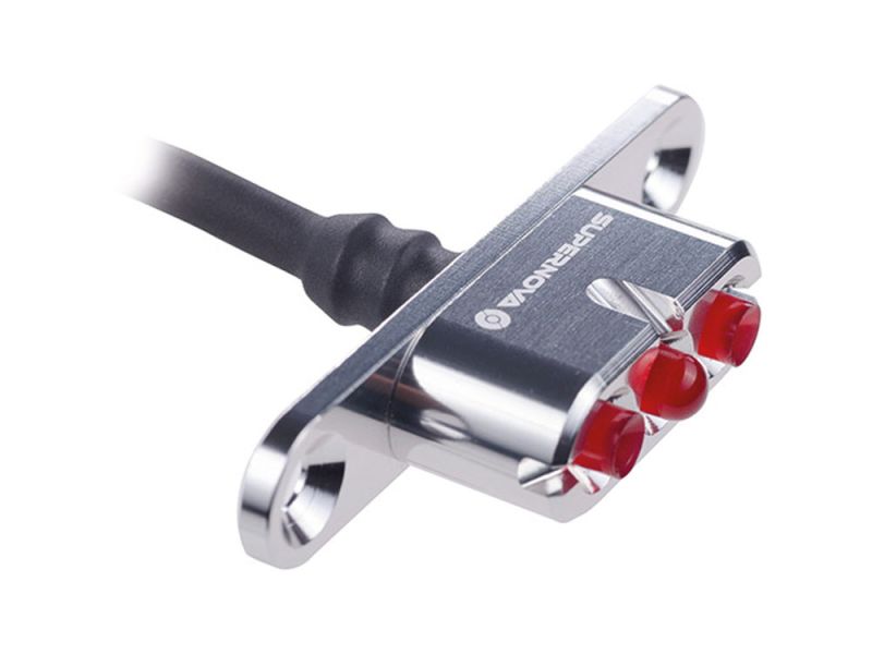 Supernova E3 2 Rücklicht (silber)