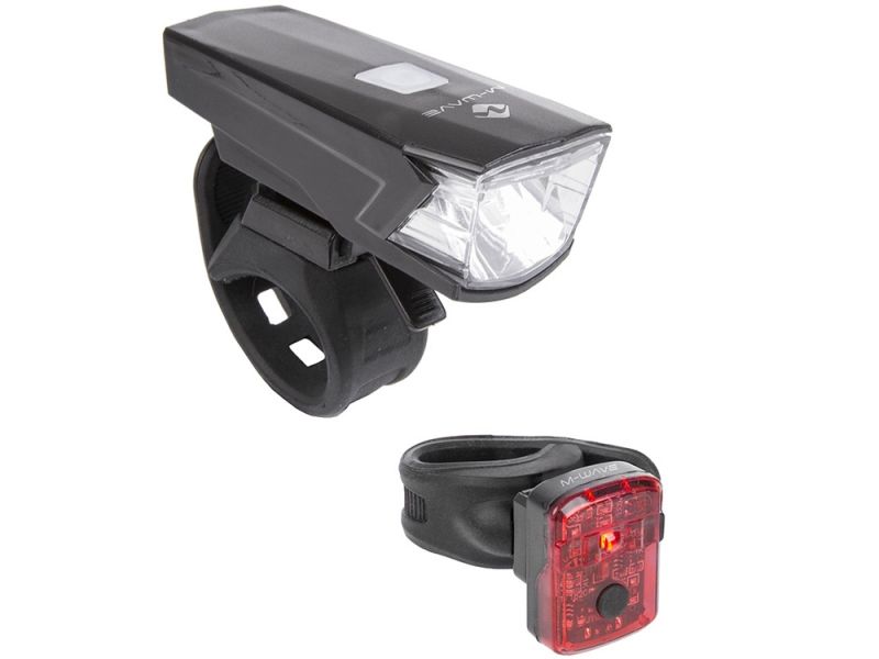 M-Wave Atlas K15 USB battery lamp set