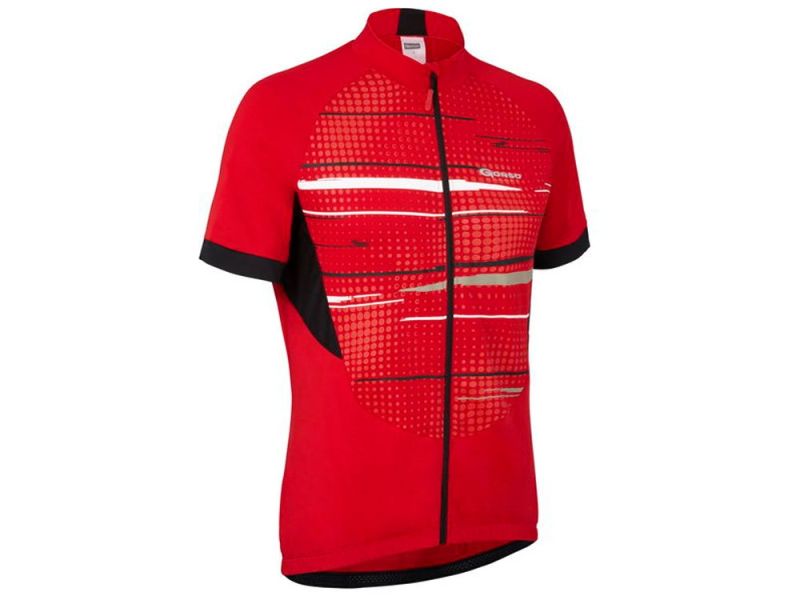 Gonso Kuno cycling jersey men (red)