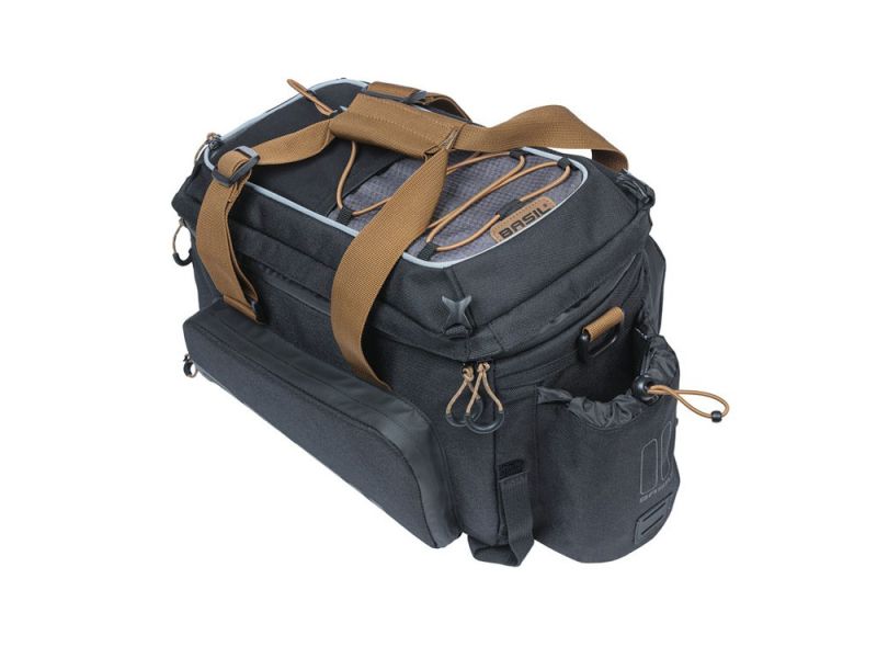 Basil Miles XL Pro Gepäckträgertasche (9-36 Liter | slate)